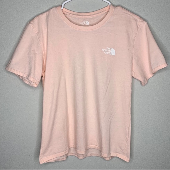 SOLD! The north face baby pink t shirt - Picture 2 of 3